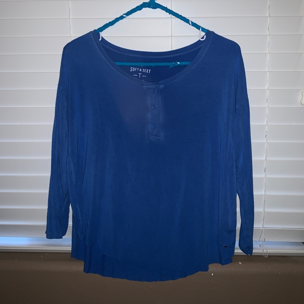 american eagle long sleeve soft&sexy tee